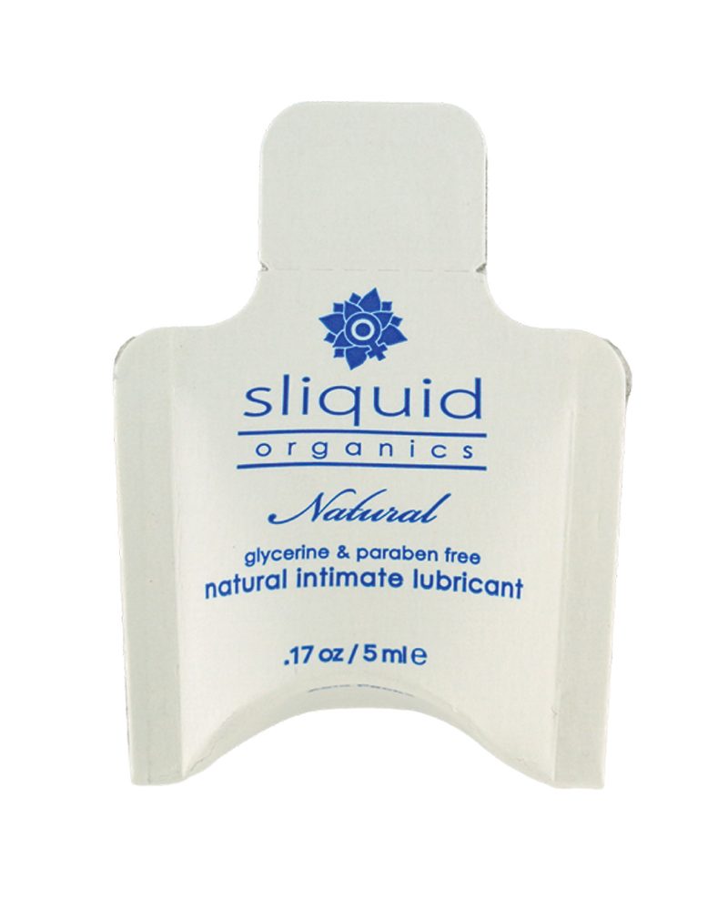 Sliquid Organics Natural Intimate Lubricant - .17 oz Pillow