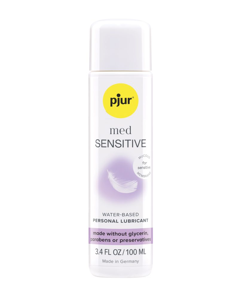 Pjur Med Sensitive Glide Water Based Personal Lubricant - 100 ml Bottle
