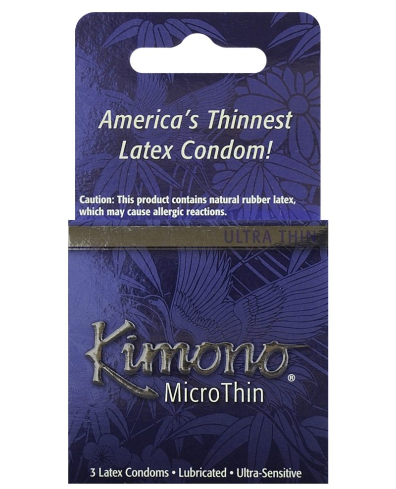 Kimono Micro Thin Condoms - Box of 3