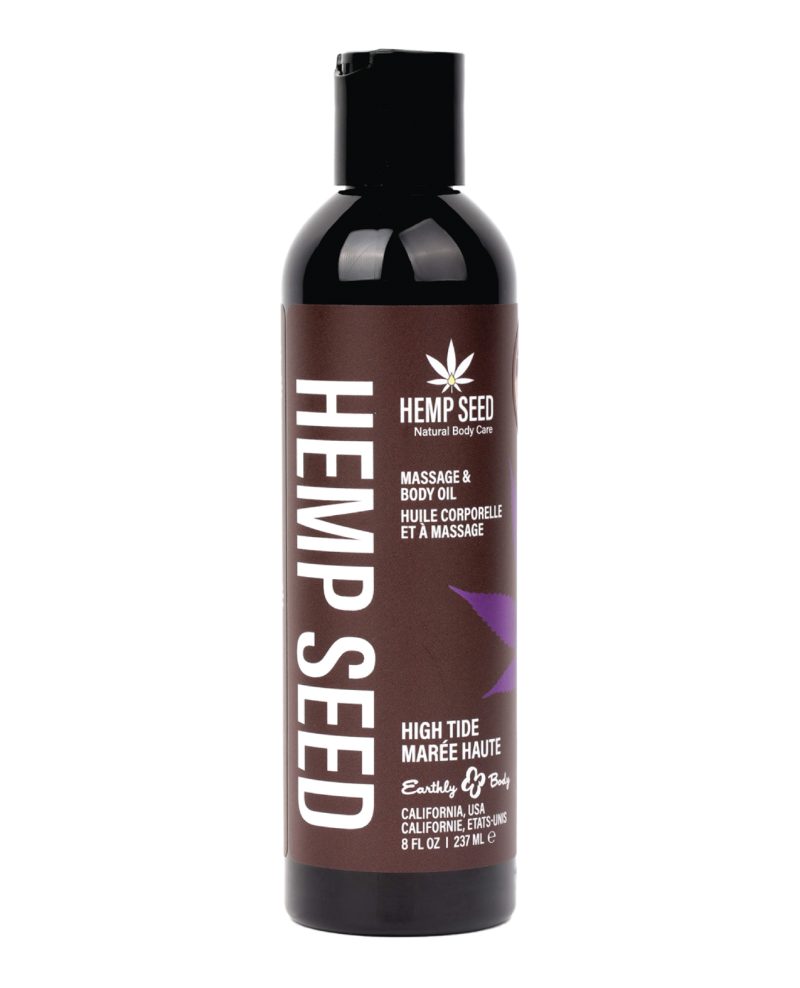 Earthly Body Massage & Body Oil - 8 oz High Tide