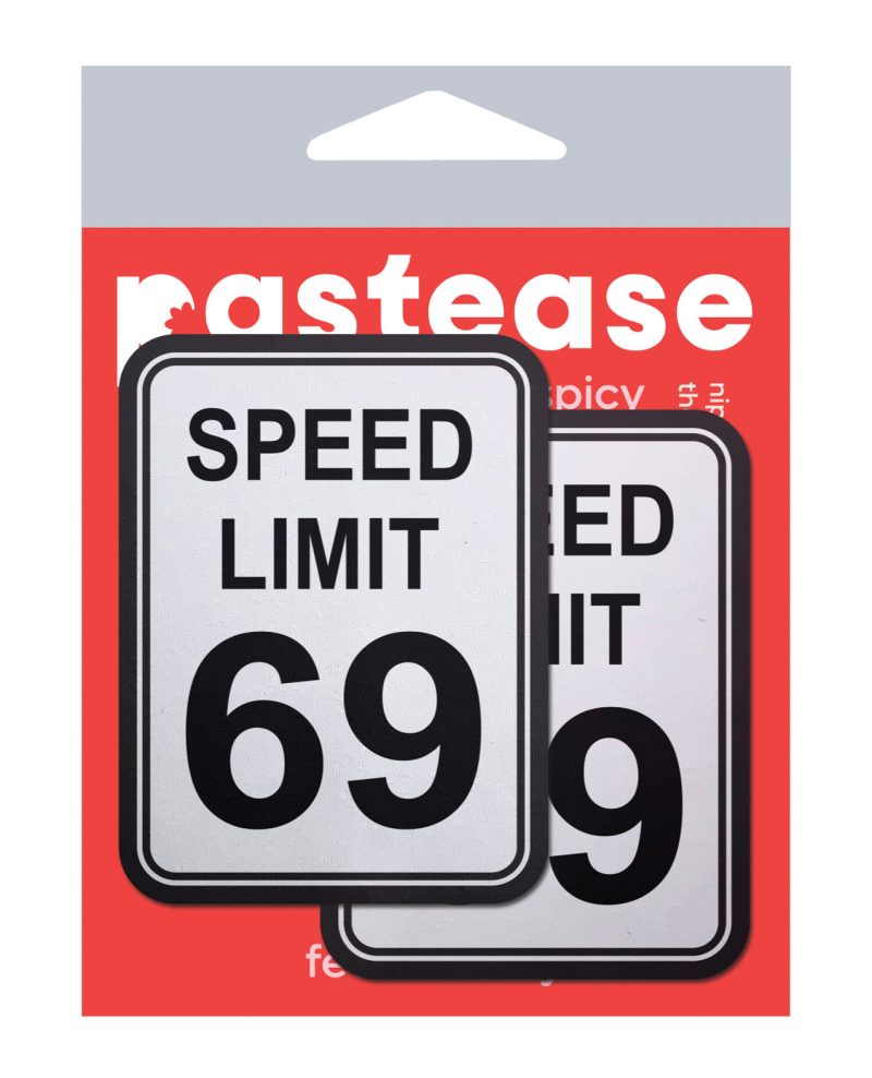 Pastease Premium Speed Limit 69 - White/Black O/S