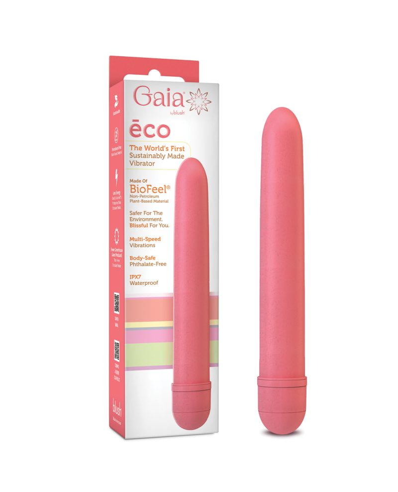Blush Gaia Biodegradable Vibrator Eco - Coral