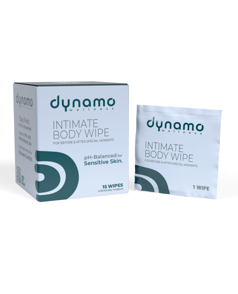 Dynamo Wellness Intimate Body Wipe - 15 Pack