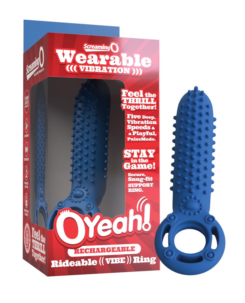 Screaming O Rechargeable O Yeah Silicone - Blue