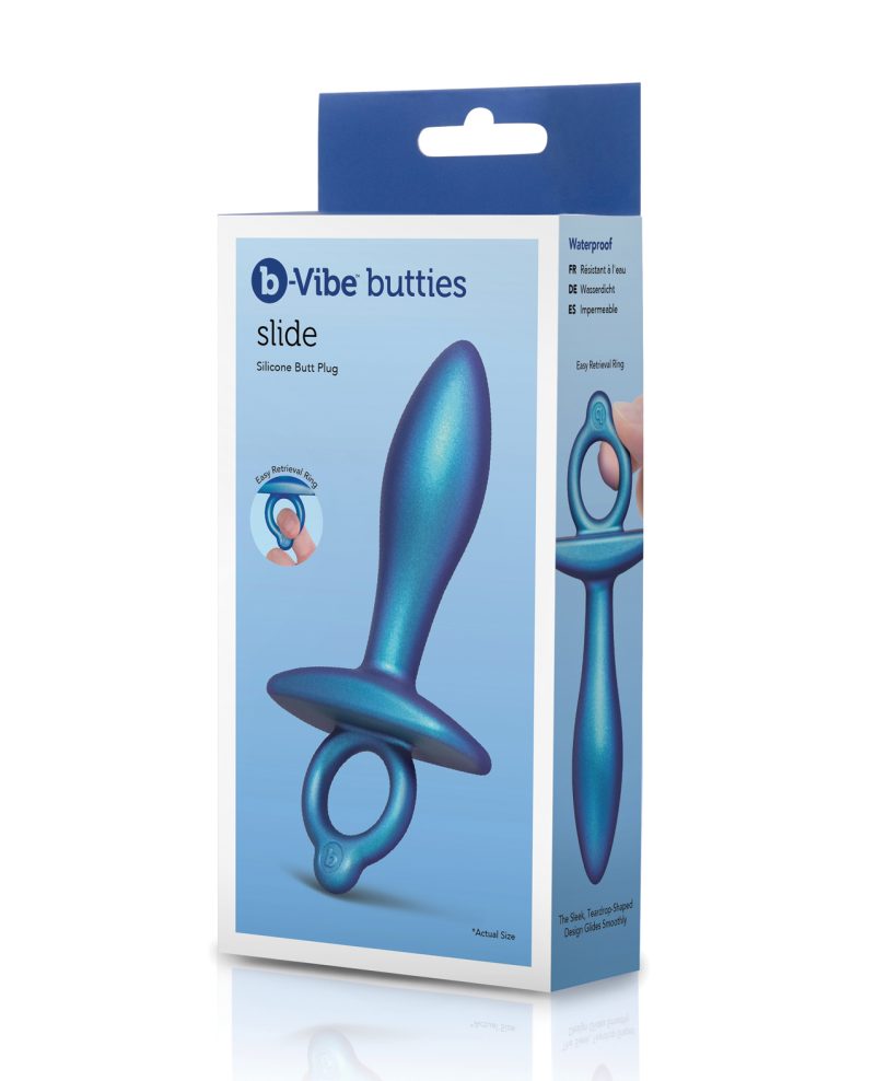 b-Vibe Slide Silicone Butt Plug