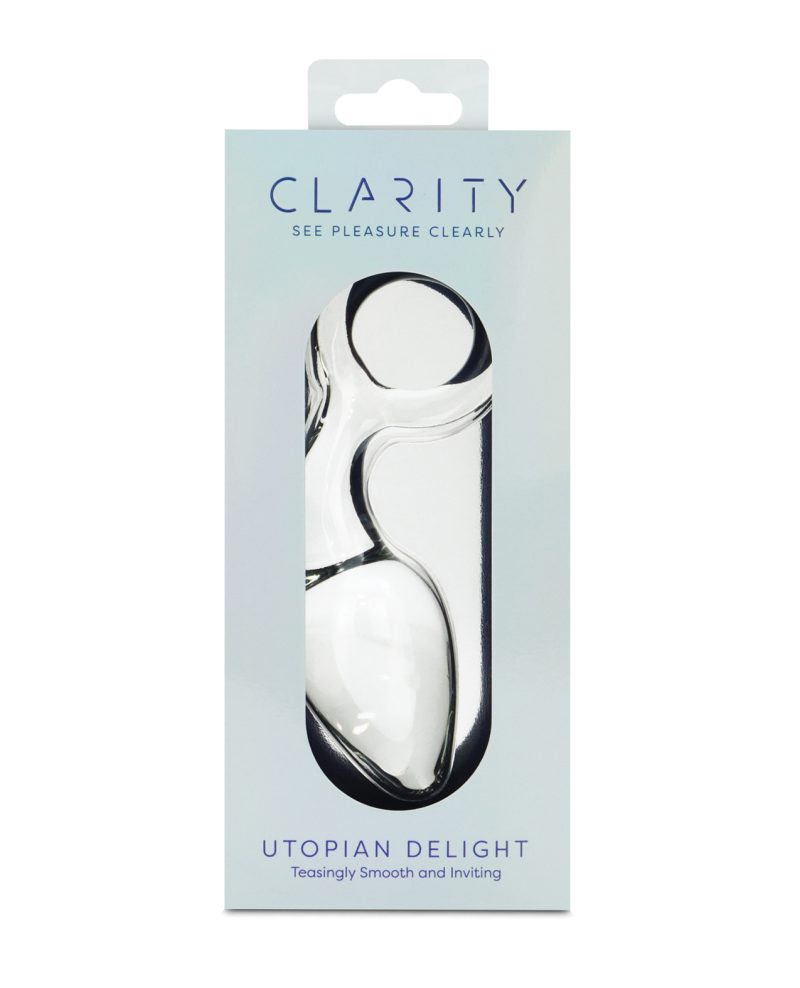 Clarity Glass Dildo - Utopian Delight