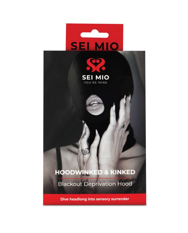 Sei Mio Hoodwinked & Kinked Deprivation Hood w/Blackout Panel