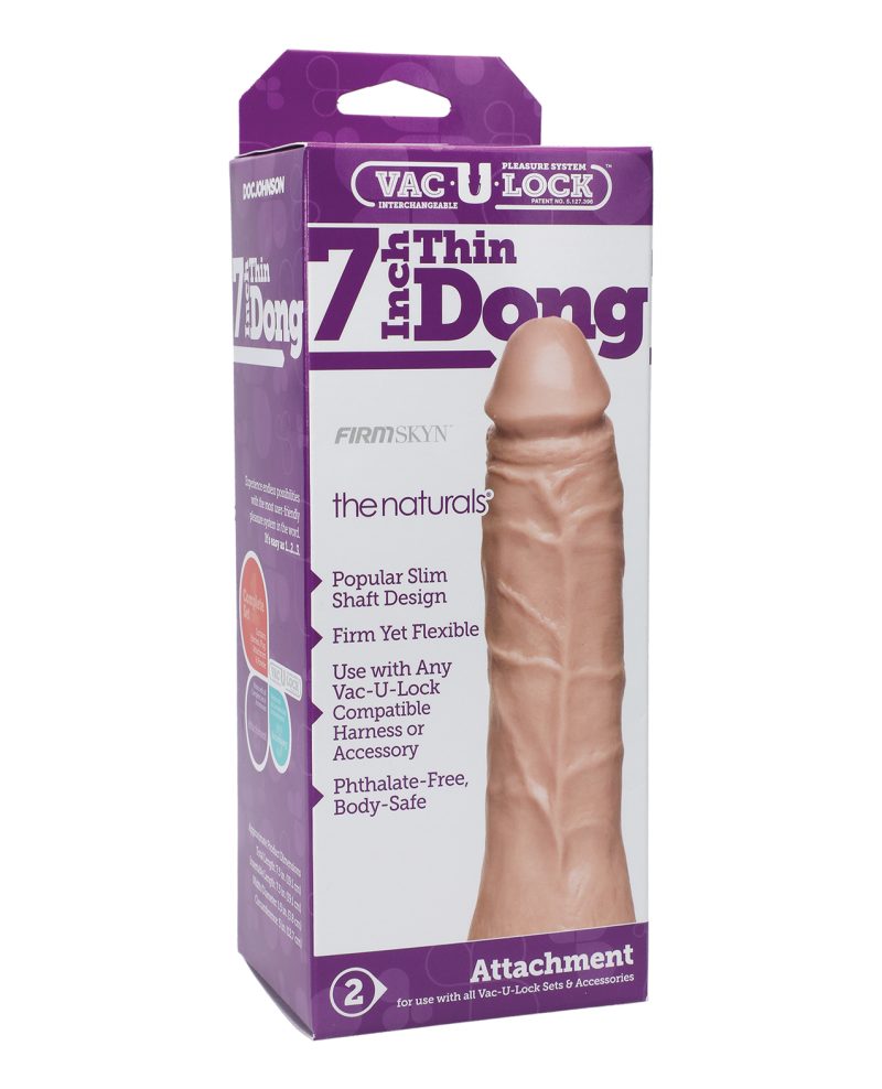 Vac-U-Lock 7" Thin Dong - White