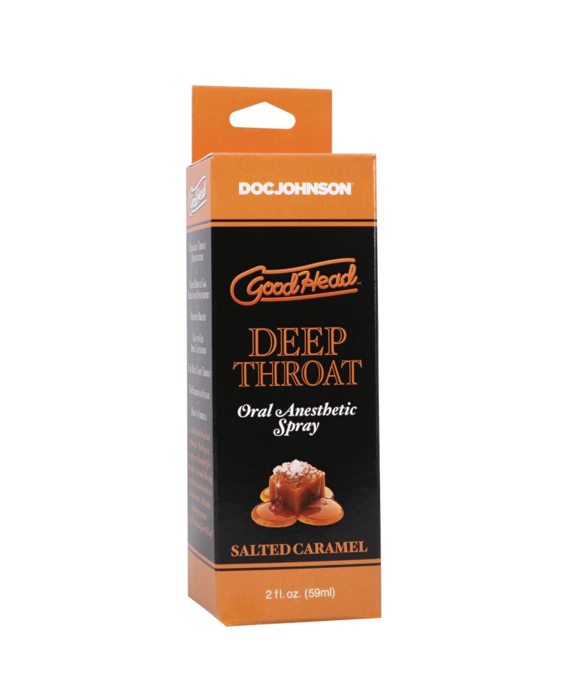 GoodHead Deep Throat Spray - 2 oz Salted Caramel