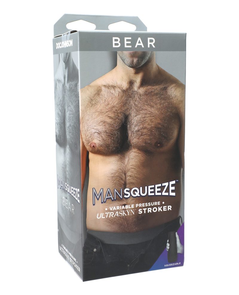 Man Squeeze Bear Ass - Flesh