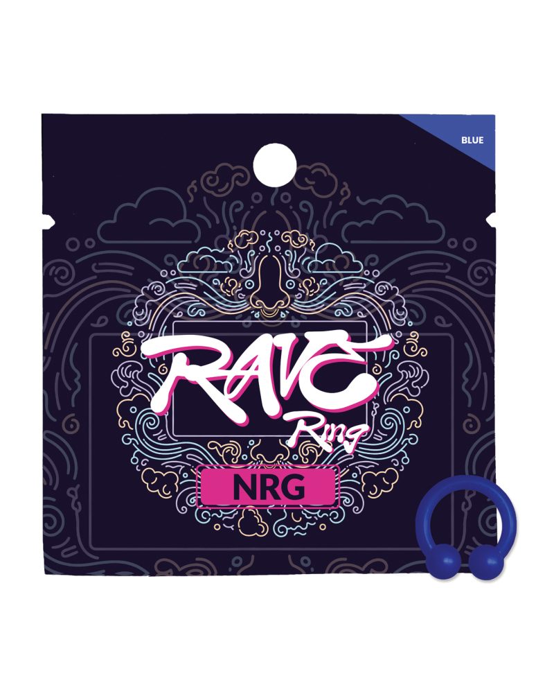 Rave Ring NRG Single Sachet - Energy Scent - Blue