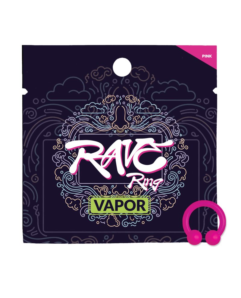 Rave Ring Vapor Single Sachet - Eucalyptus Scent - Pink
