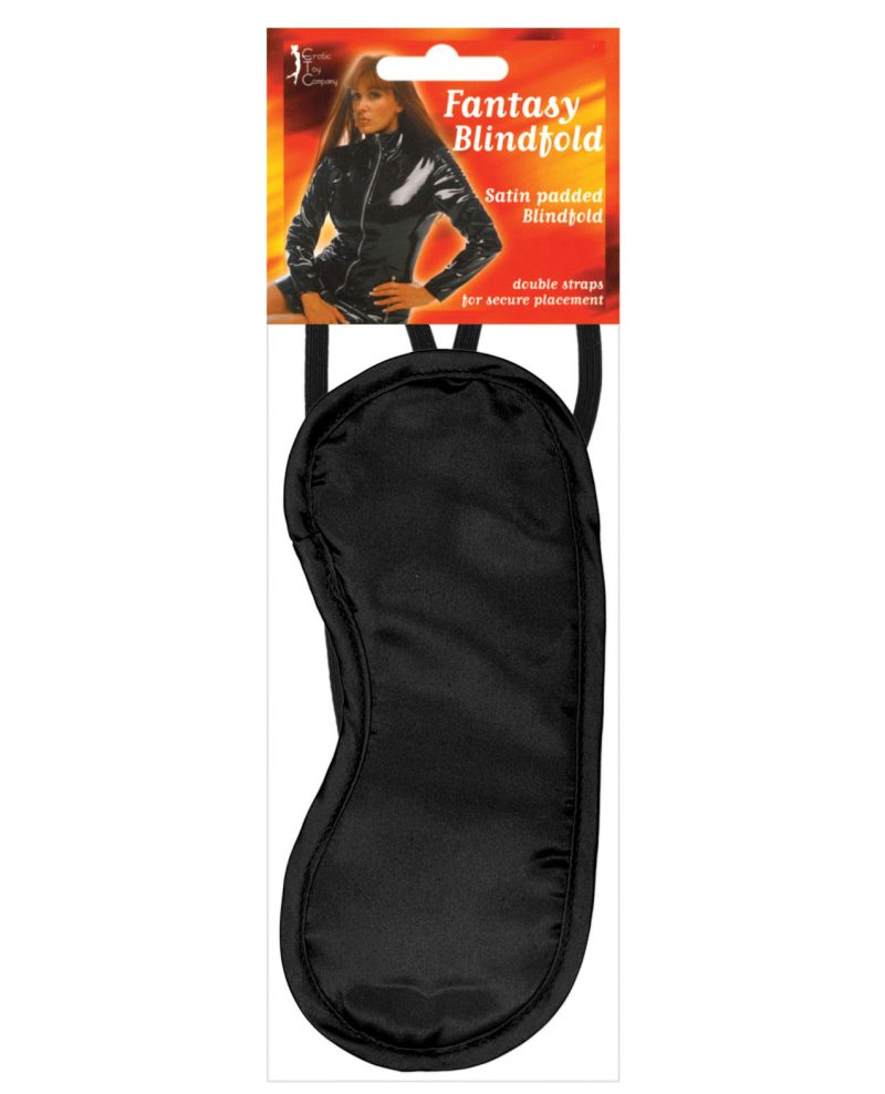 Erotic Toy Company Satin Fantasy Blindfold - Black
