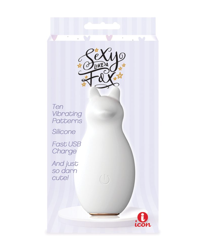 Buzzy Buddy Sexy Like a Fox Vibe - White
