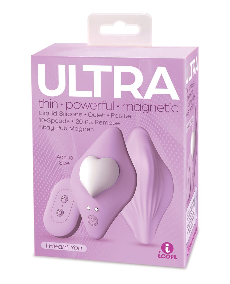 Panty Petite Heart Panty Vibe - Lavender