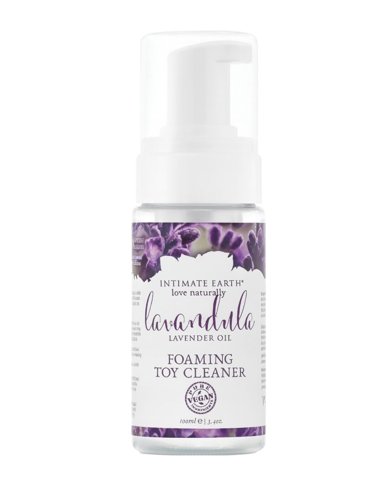 Intimate Earth Foaming Toy Cleaner - 100 ml Lavandula Lavender Oil and Rosemary Extracts