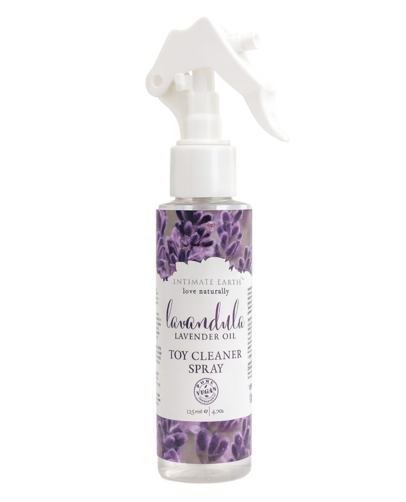 Intimate Earth Spray Toy Cleaner - 125 ml Lavandula Lavender Oil and Rosemary Extracts