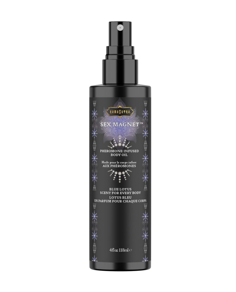 Kama Sutra Sex Magnet Pheromone Body Spray Blue Lotus 4 oz