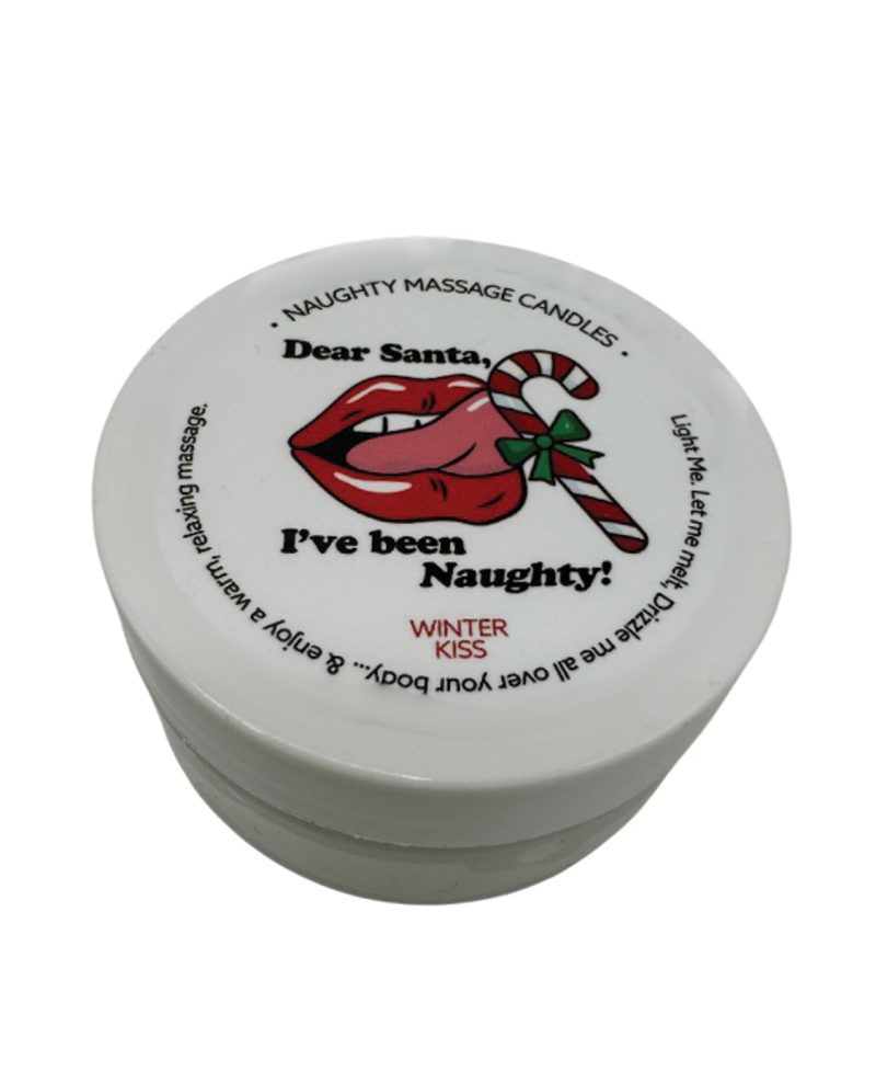 Kama Sutra Holiday Mini Massage Candle "Dear Santa"