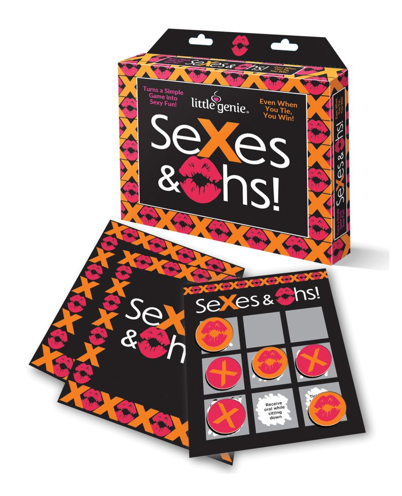 Sexes & Ohs - Sexy Tic Tac Toe Scratch Off Game