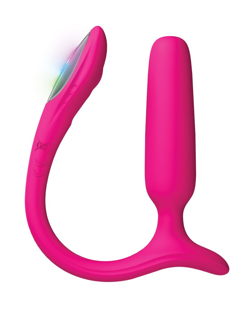 Lovense Lush Anal App-Controlled Butt Plug - Pink