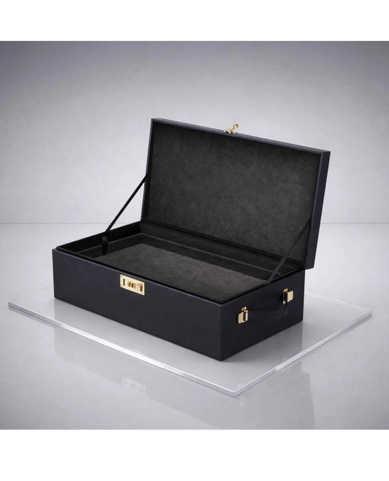 Strap On Me Le Coffret Prestige Edition Built-in Combination Lock Case - Black