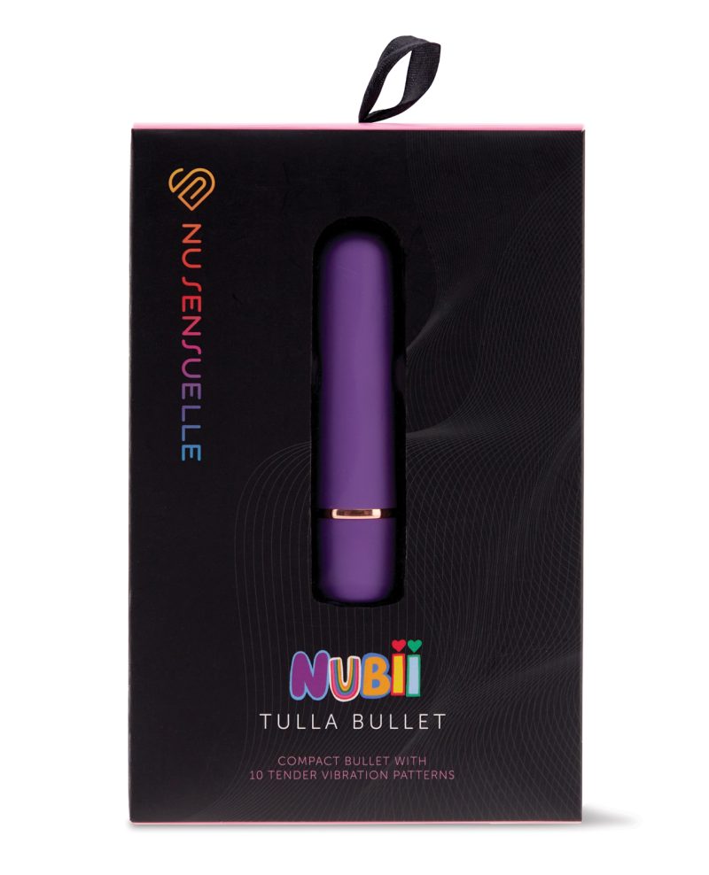 Nu Sensuelle Nubii Tulla Rounded Tip 10 Speed Bullet - Purple