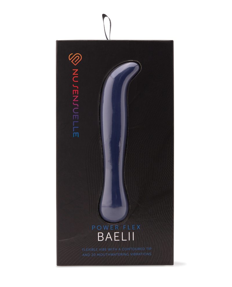 Nu Sensuelle Baelii Flexible G Spot Vibe 20 Function - Navy