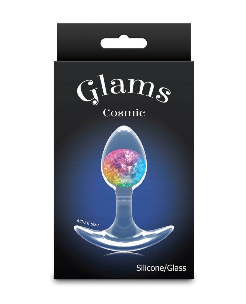 Cosmic Glams Small Plug - Rainbow