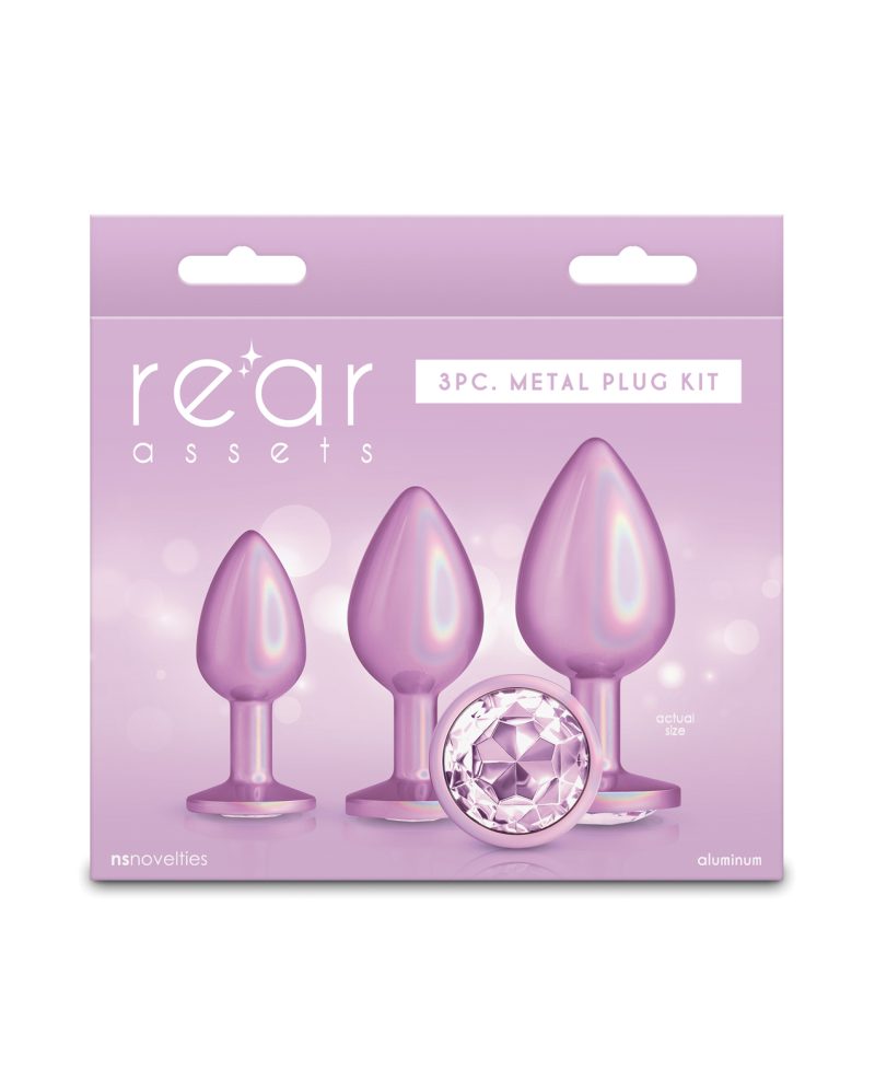 Rear Asset Iridescent Pink Trainer Kit - Pink Gem
