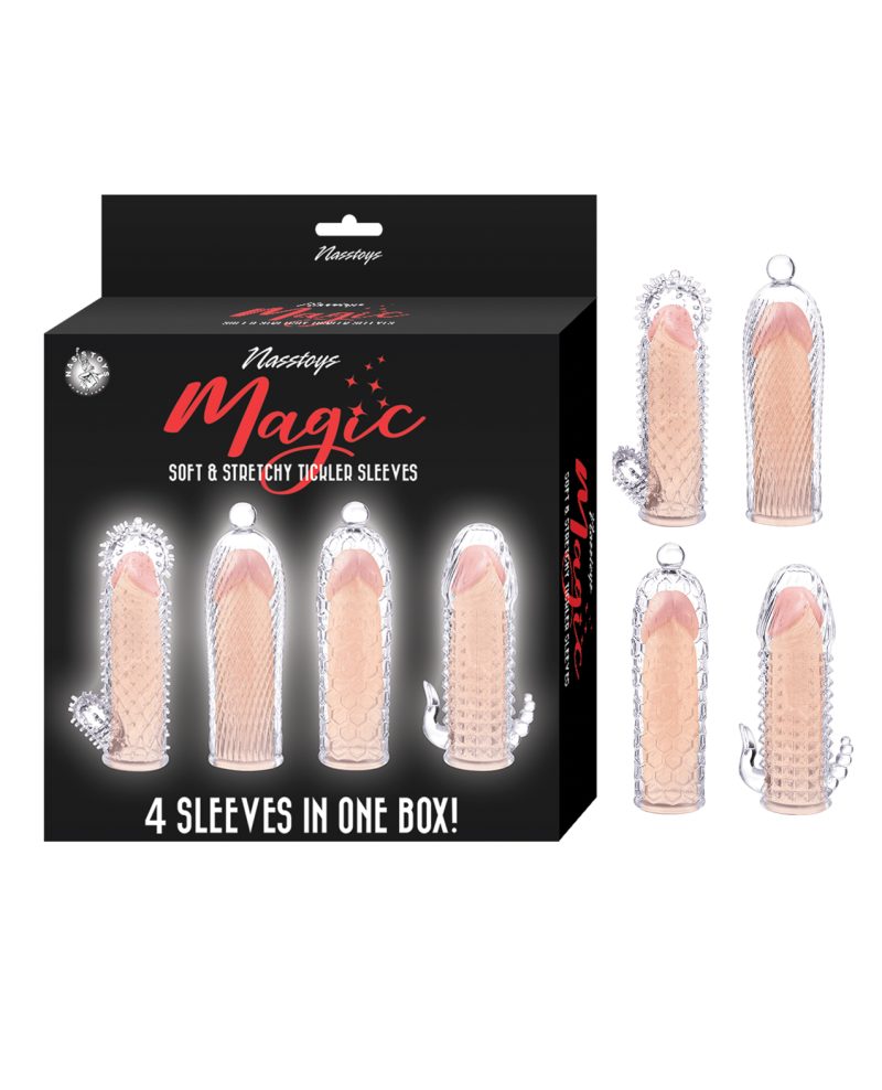 Magic Soft & Stretchy Tickler Sleeves - Clear
