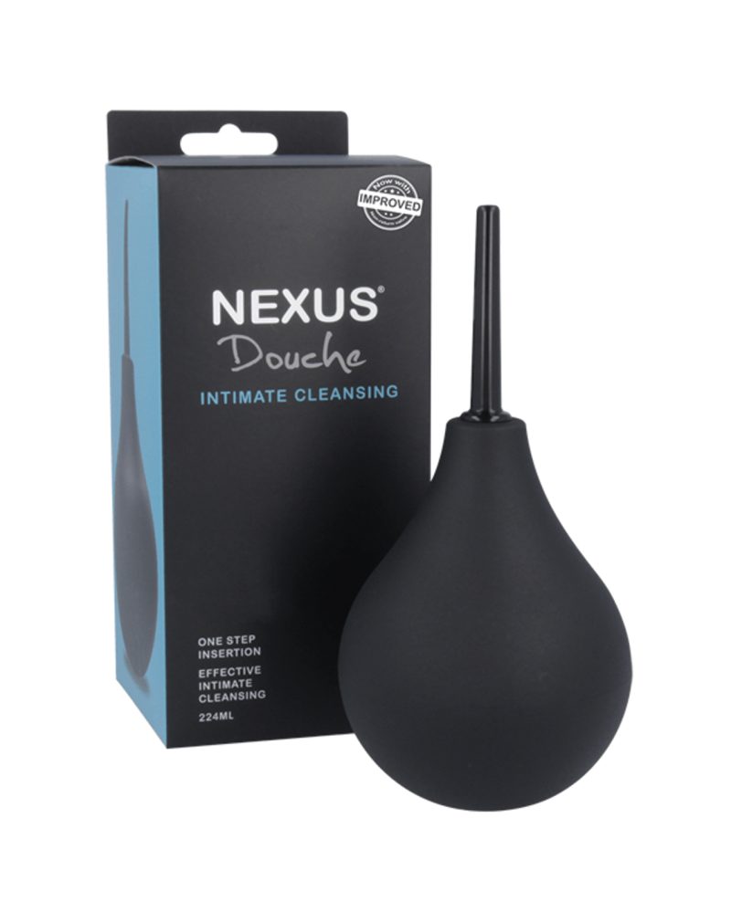Nexus Non-Return Valve Anal Douche - 224 ml Black