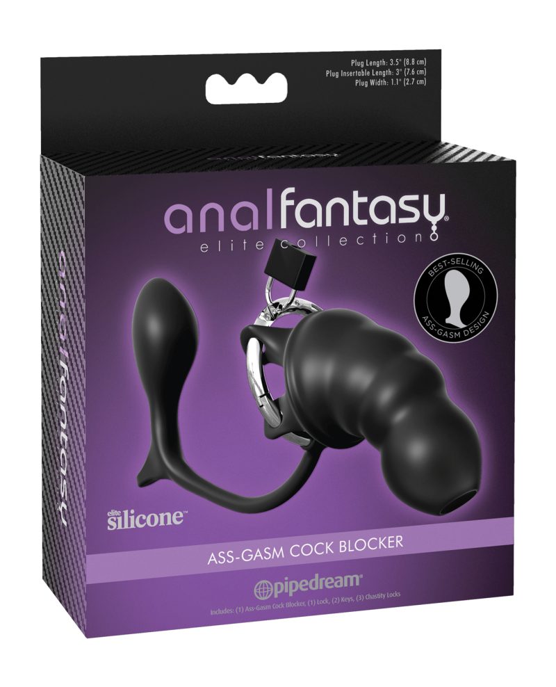 Anal Fantasy Elite Collection Ass-Gasm Cock Blocker