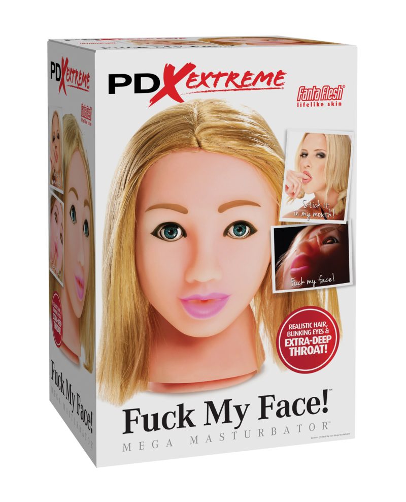 Pipedream Extreme Toyz Fuck My Face - Blonde
