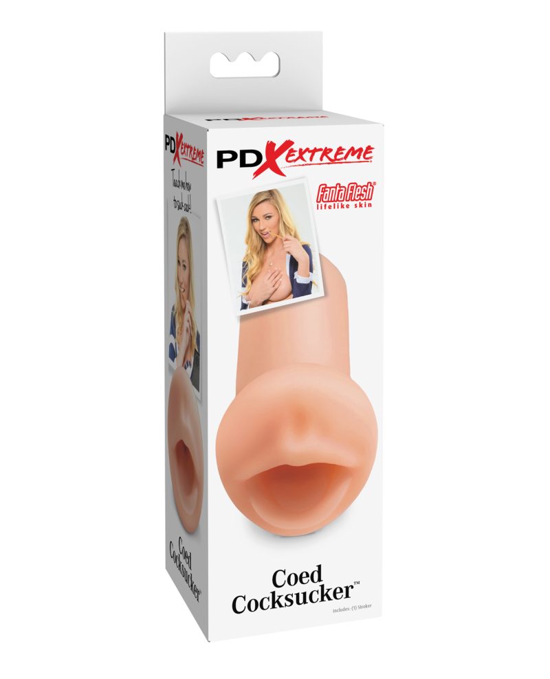 Pipedream Extreme Toyz Coed Cocksucker Masturbator - Light