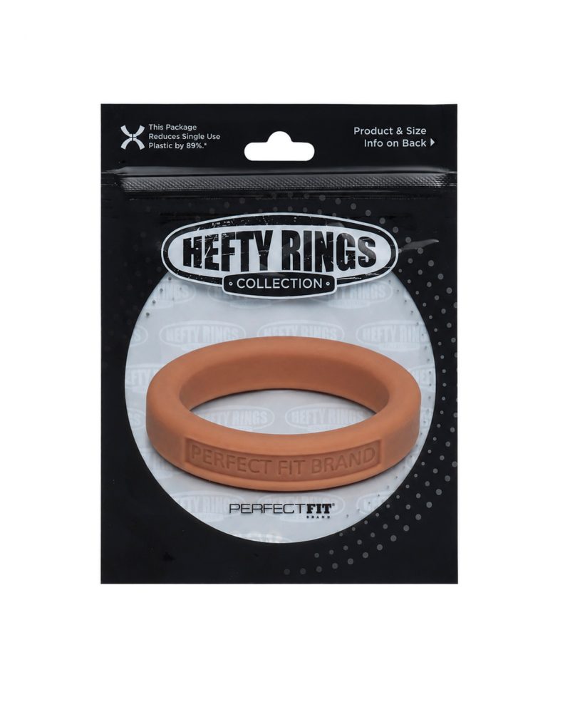 Perfect Fit Hefty Ring 1.4" Silicone - Tan