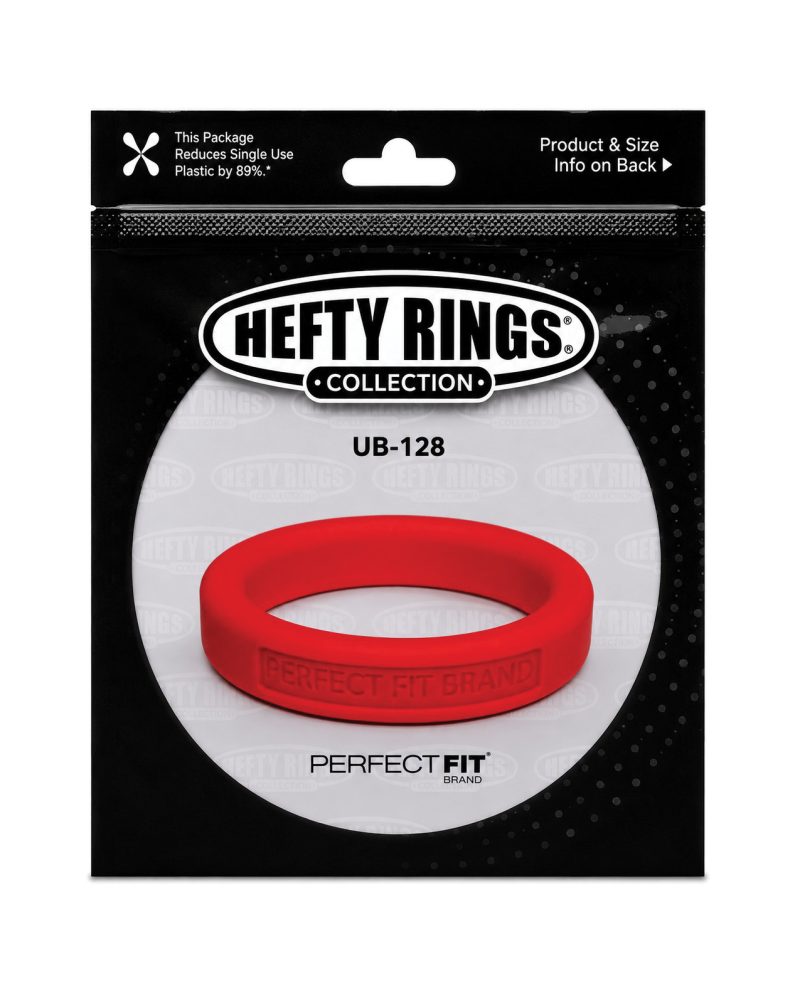 Perfect Fit Hefty Ring 1.75" Silicone - Red