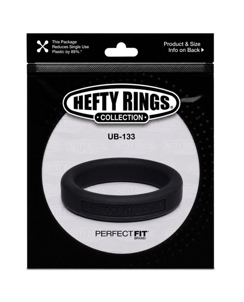 Perfect Fit Hefty Ring 1.75" Silicone - Black