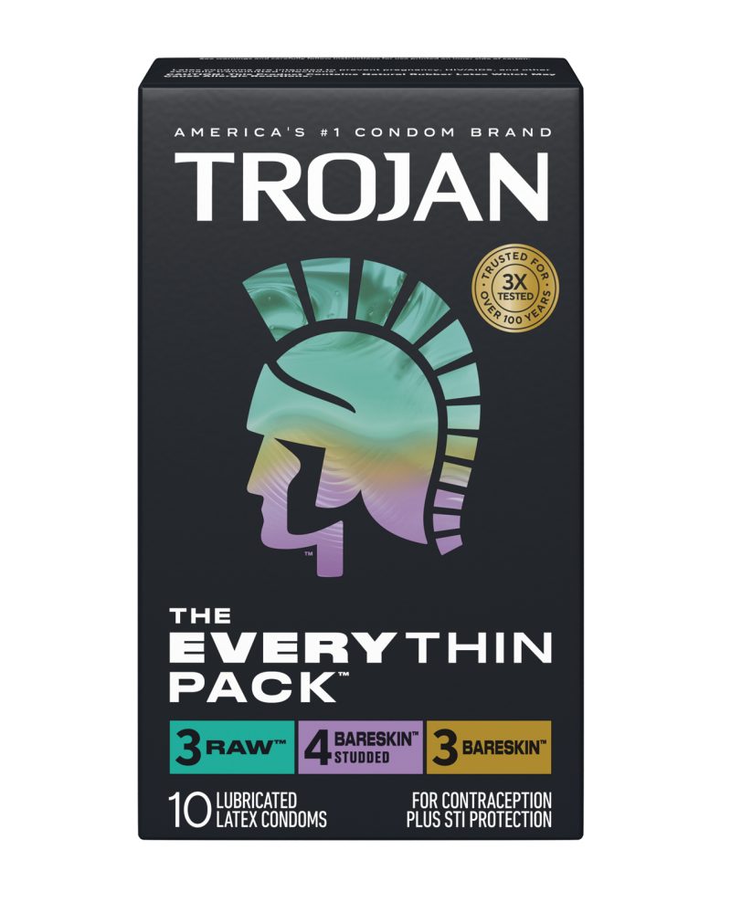 Trojan BareSkin EveryTHIN Condoms - Variety Pack of 10
