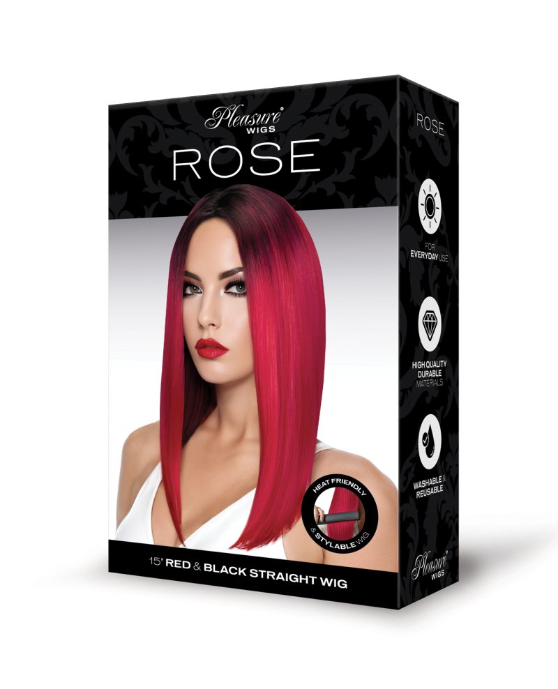 Pleasure Wigs Rose - Red