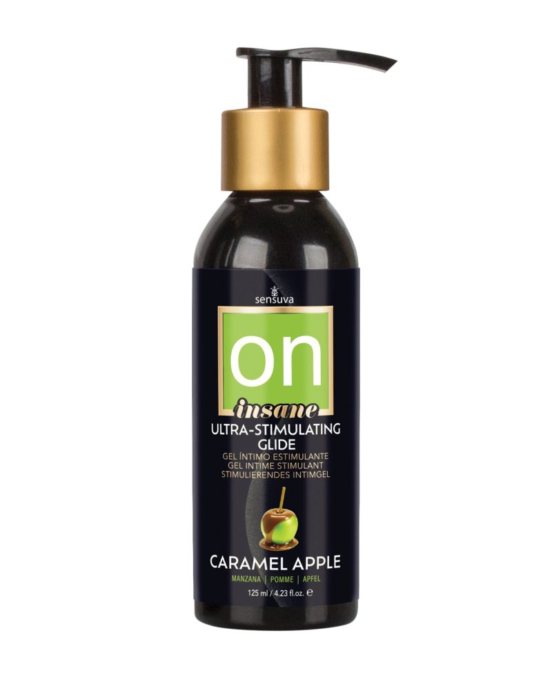 ON Insane Ultra Stimulating Glide - 4.23 oz Caramel Apple