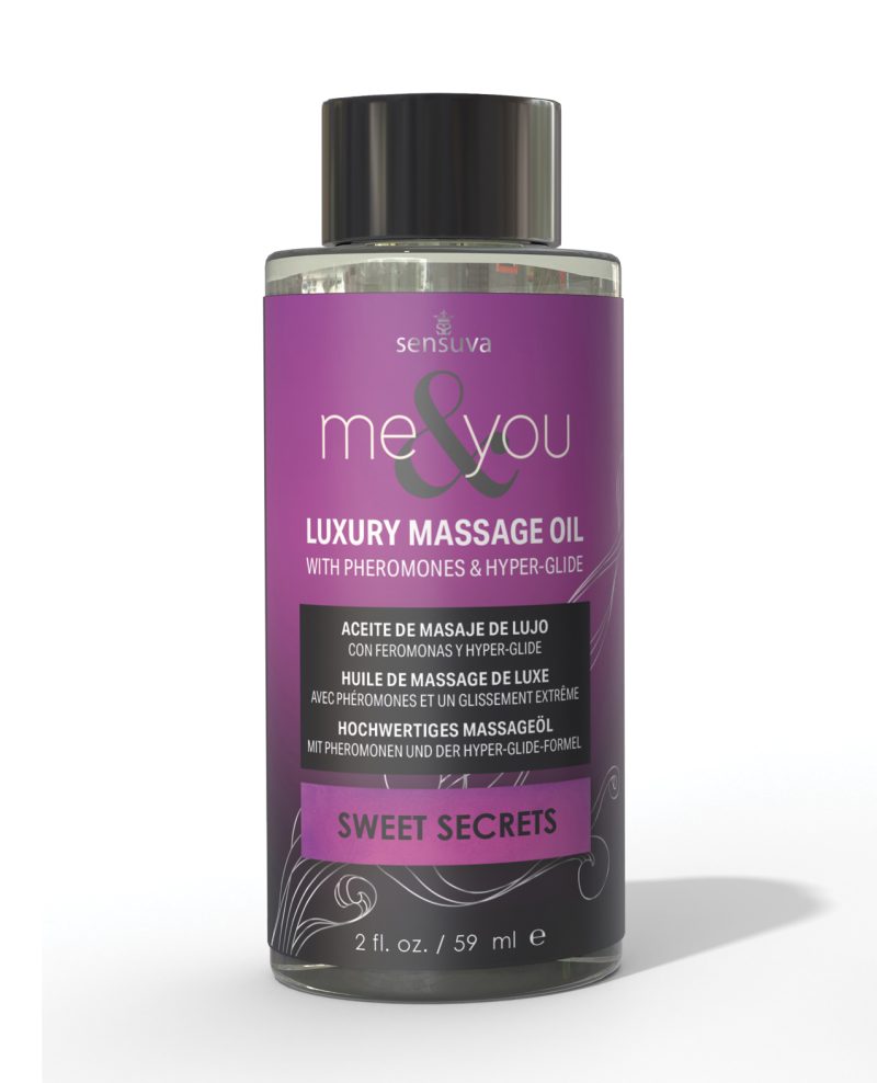 Sensuva Me & You Massage Oil - 2 oz Sweet Secrets