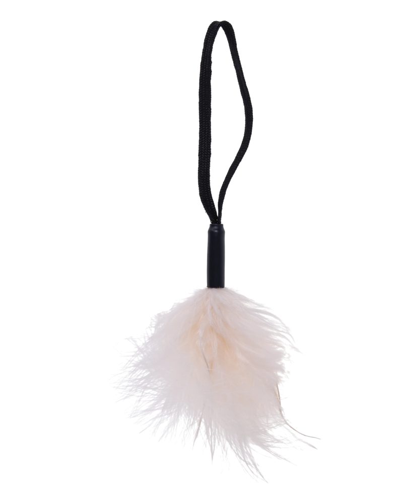 Sex & Mischief Peaches 'n CreaMe Wrist Feather Tickler - CreaMe