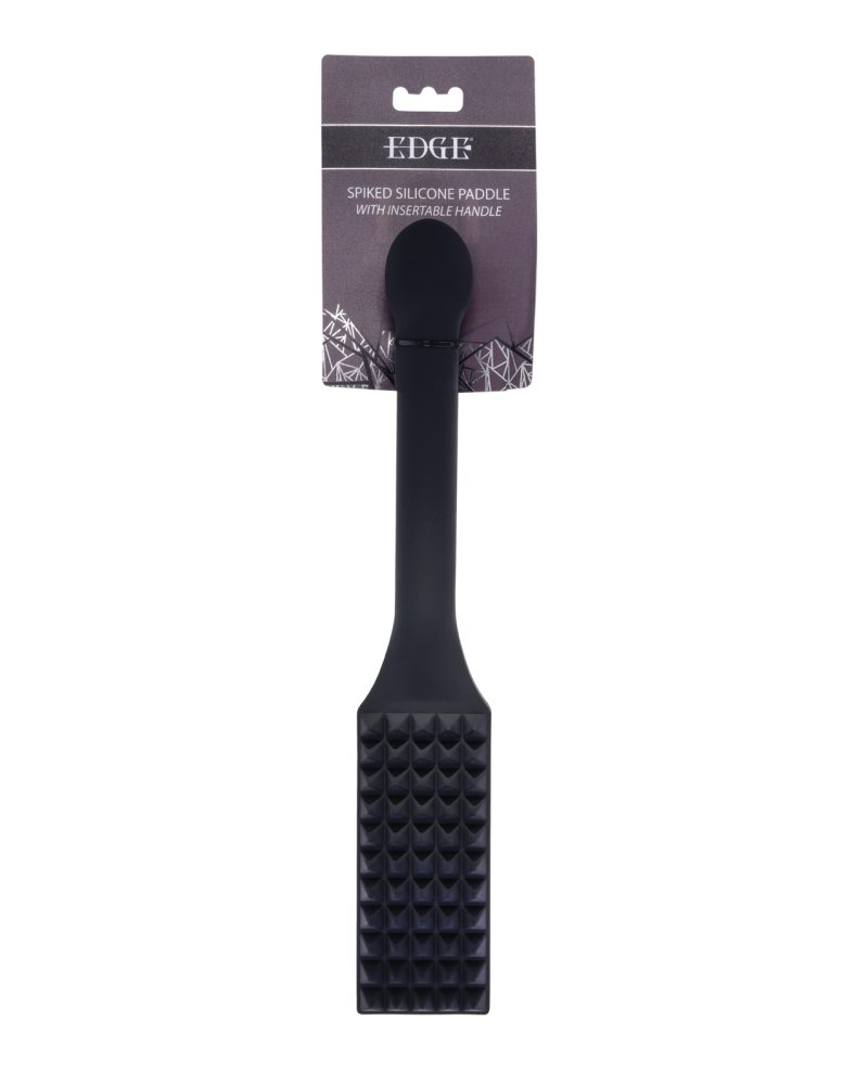 Edge Spiked Silicone Paddle - Black