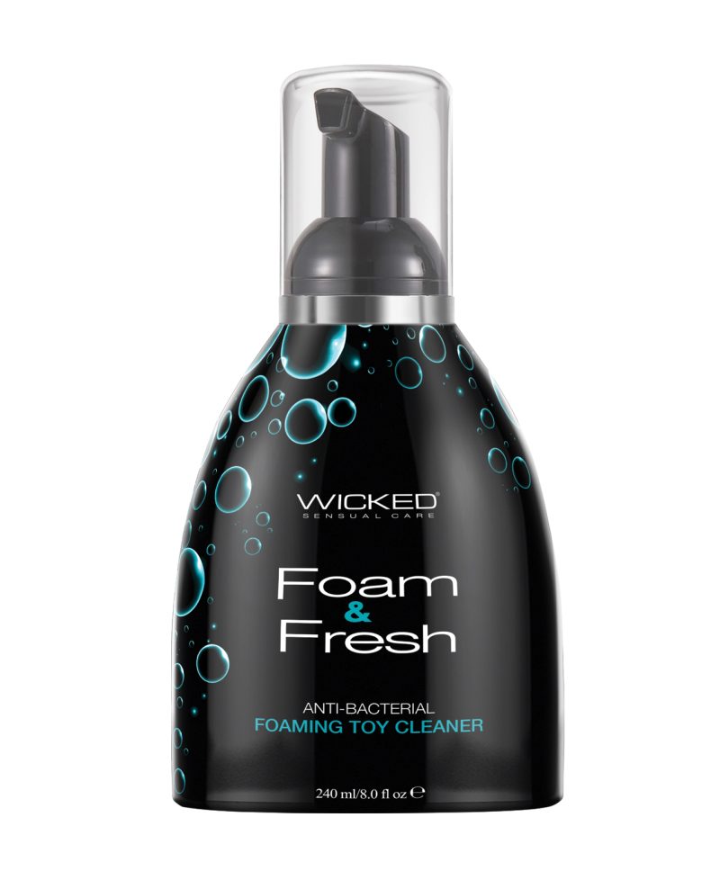 Wicked Sensual Care Foam N Fresh Anti-Bacterial Foaming Toy Cleaner - 8 oz