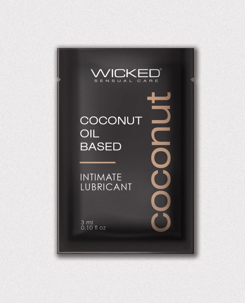 Wicked Sensual Care Coconut Oil Based Lube - .1 oz