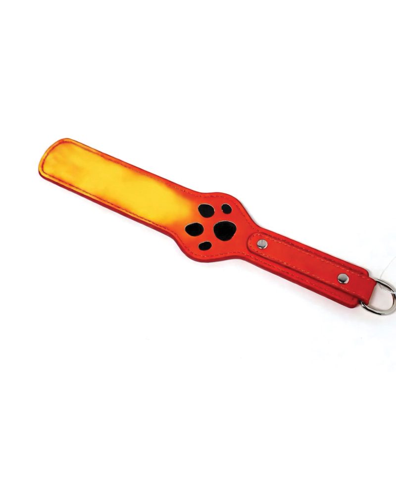 Heat Tease Paw Paddle - Blood Orange/Yellow
