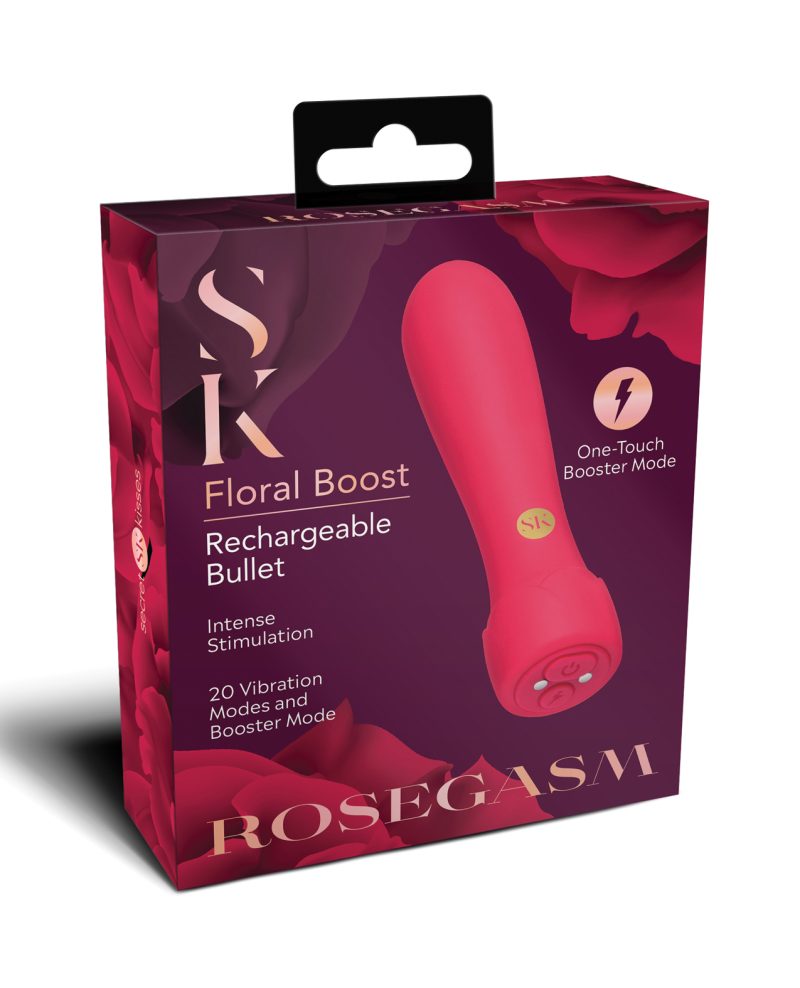 Secret Kisses Rosegasm Floral Boost Bullet