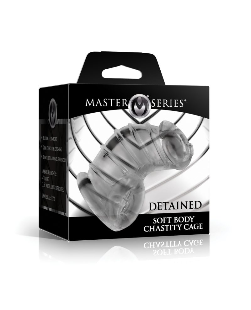 Master Series Detained Soft Body Chastity Cage