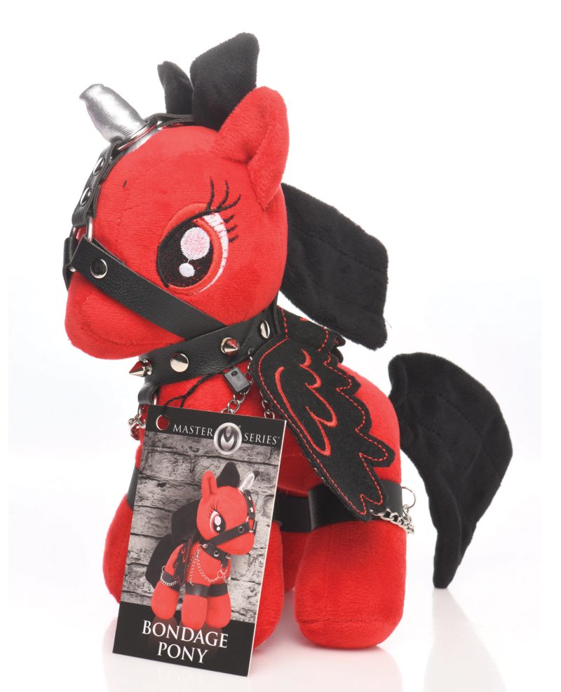Master Series Bondage Pony - Red